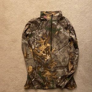 Women’s Under Armour Camo Half Zip